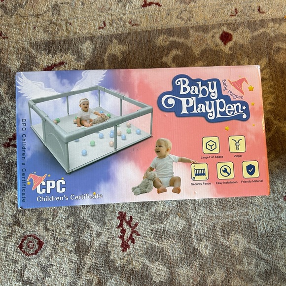 Brand new baby playpen 4ft by 4ft - Picture 3 of 3